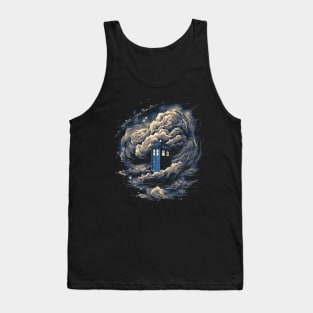 Tardis In The Clouds Tank Top